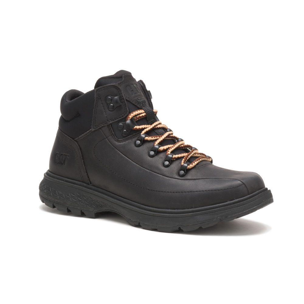 Caterpillar Forerunner - Mens Work Boots - Black - NZ (705VTQXEW)